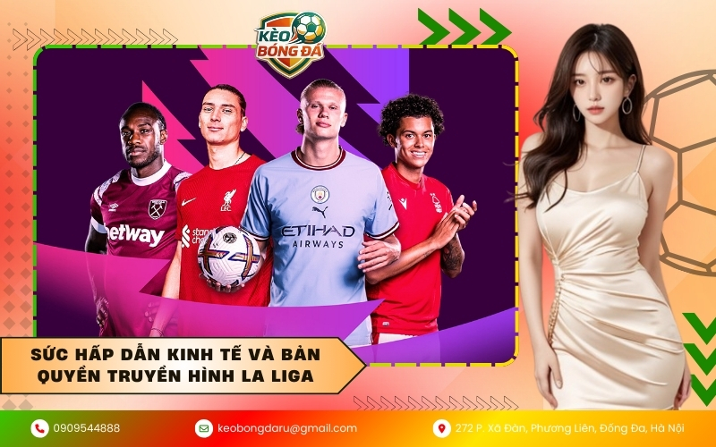 Sức hấp dẫn kinh tế và bản quyền truyền hình La Liga