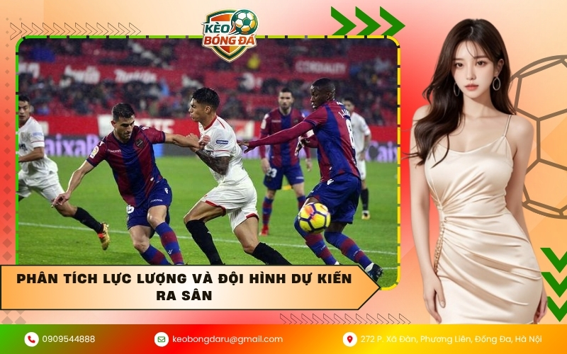 Phân tích lực lượng và đội hình dự kiến ra sân