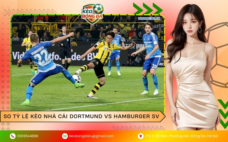 So tỷ lệ kèo nhà cái Dortmund vs Hamburger SV